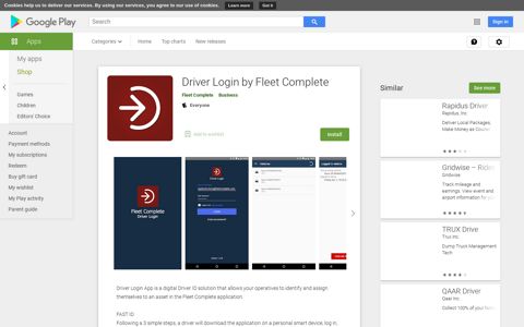 Driver Login by Fleet Complete – Apps on Google Play