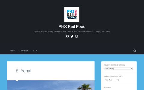 El Portal – PHX Rail Food