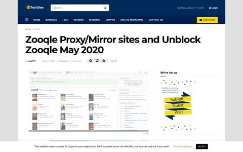 Zooqle Proxy/Mirror sites and Unblock Zooqle May 2020