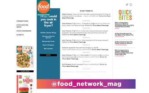 Food Network Magazine Promotions