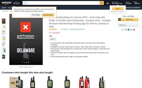 ONX: Hunting Maps for Garmin GPS - Hunt Chip ... - Amazon.com