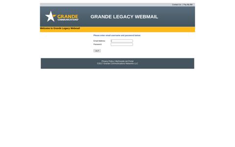 Grande Communications Webmail
