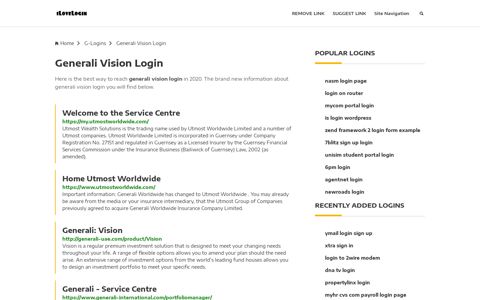 Generali Vision Login ❤️ One Click Access - iLoveLogin