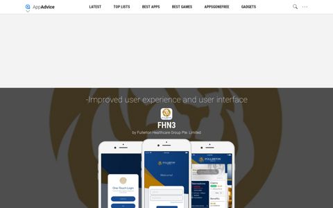 FHN3 by Fullerton Healthcare Group Pte. Limited - AppAdvice