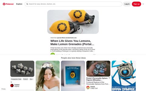 When Life Gives You Lemons, Make Lemon Grenades (Portal ...