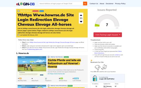 Ythttps Www.howrse.de Site Login Redirection Elevage ...