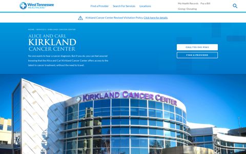 Kirkland Cancer Center - West Tennessee Healthcare