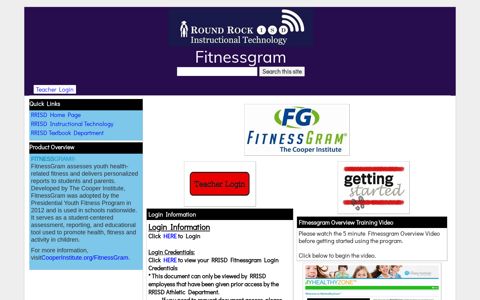 Fitnessgram - Google Sites