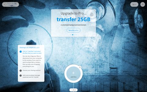 TransferXL - Send large files free | fast file transfer | secure file ...