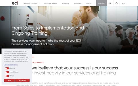 Software Implementation & Ongoing Training | ECI Software…