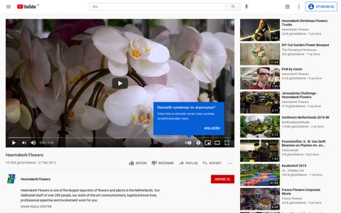 Heemskerk Flowers - YouTube