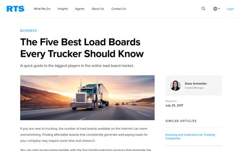 The Five Best Load Boards Every Trucker Should Know