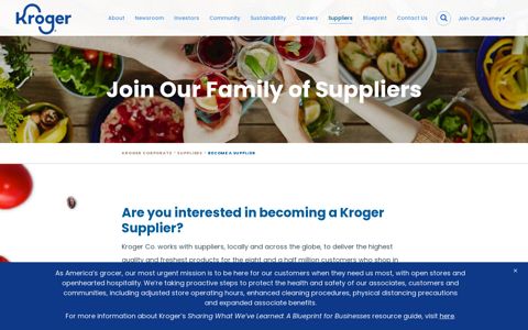 Become a Supplier - The Kroger Co.