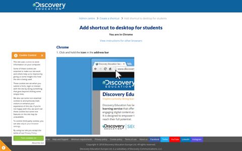 Espresso log-in - Discovery Education