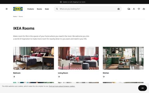 Rooms for Furniture and Furnishings - IKEA - IKEA.com