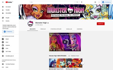 Monster High - YouTube