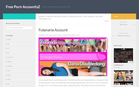 Futanaria Account