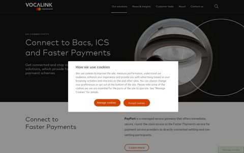 Connect to Bacs, ICS and Faster Payments - Vocalink