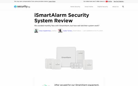 iSmartAlarm Security System Review - Security.org