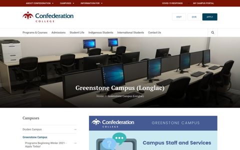 Greenstone Campus | Confederation College