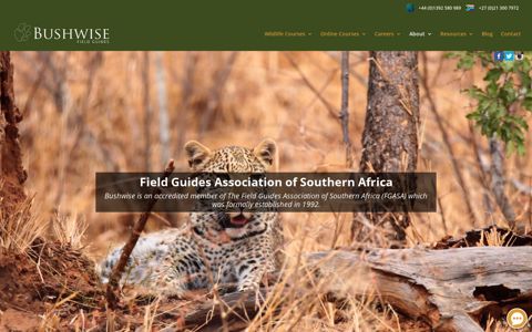 Field Guides Association of Southern Africa | Bushwise
