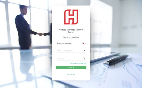 Hantec - Partner Portal