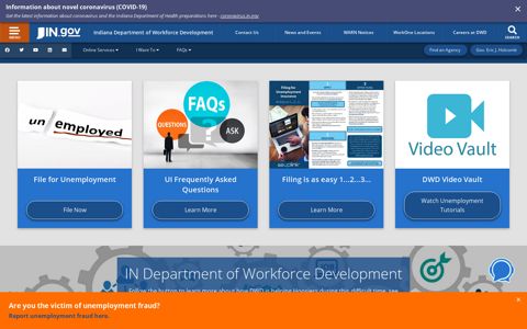 Indiana Department of Workforce Development - IN.gov