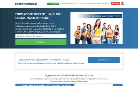 Formazione Docenti: i migliori corsi e master online