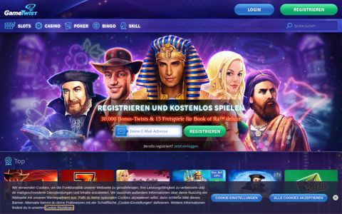 Online Casino Spiele kostenlos | GameTwist Casino