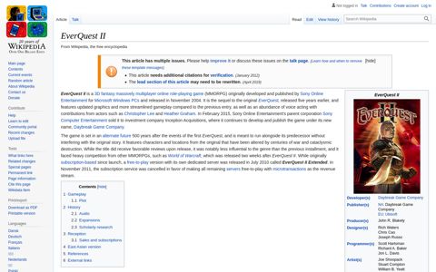 EverQuest II - Wikipedia