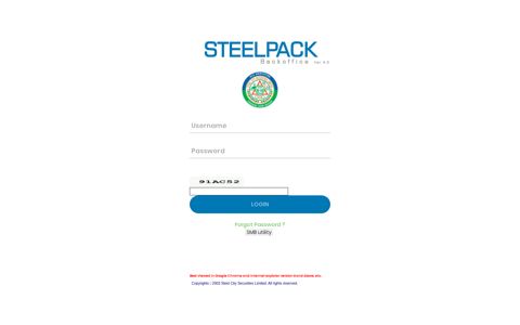 Backoffice Ver. 4.0 - Steel City Securities Limited