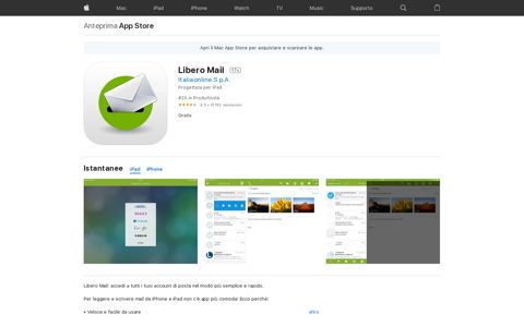 ‎Libero Mail su App Store