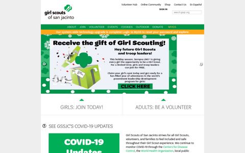 Girl Scouts of San Jacinto Council: gssjc.org