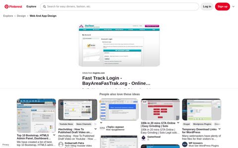 Fast Track Login - Pinterest