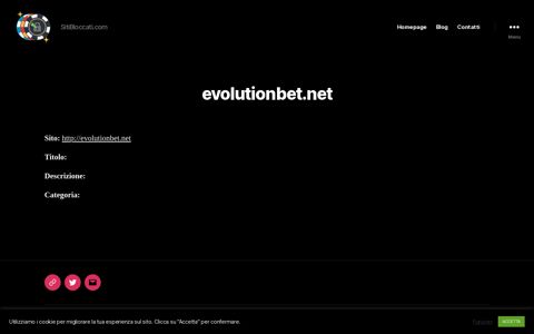evolutionbet.net – Siti Bloccati