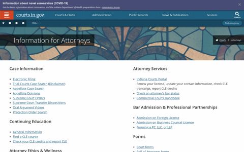 courts.in.gov: Attorneys