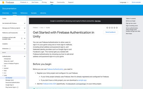 Get Started with Firebase Authentication in Unity