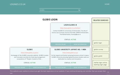 globis login - General Information about Login - Logines.co.uk