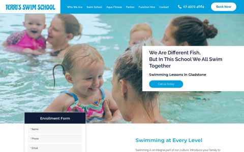 Terri's Swim School: Swimming Lessons in Gladstone