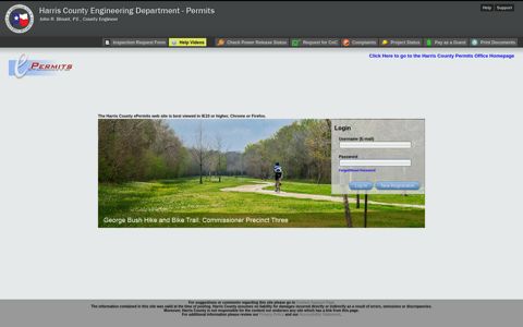 Harris County - ePermits Online
