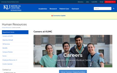 Careers at KUMC, University of Kansas Medical Center