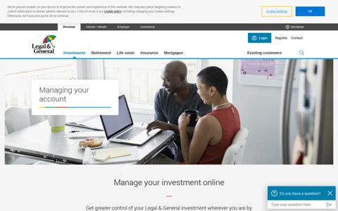 Managing your account - Legal & General