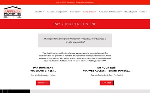 Pay Rent Online - Henderson Properties