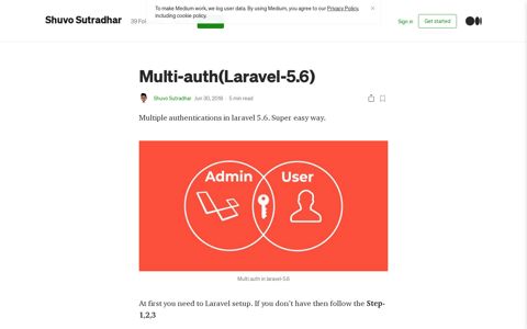 Multi-auth(Laravel-5.6). Multiple authentications in laravel ...