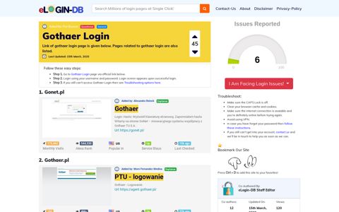 Gothaer Login - Find Login Page of Any Site within Seconds!