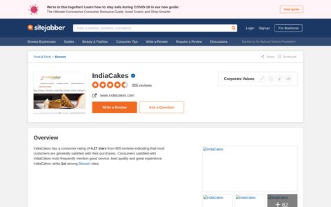 IndiaCakes Reviews - 795 Reviews of Indiacakes.com ...