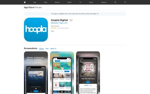 ‎hoopla Digital on the App Store