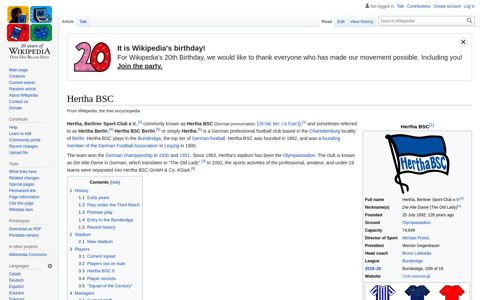 Hertha BSC - Wikipedia