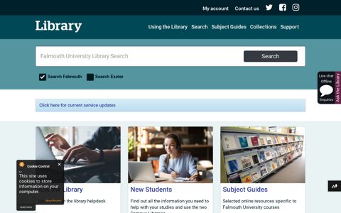 Falmouth University Library Search