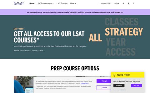 LSAT Prep - Courses & Test Prep | Kaplan Test Prep